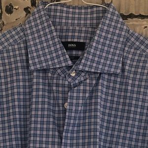 Hugo Boss Blue Men’s Dress Shirt
